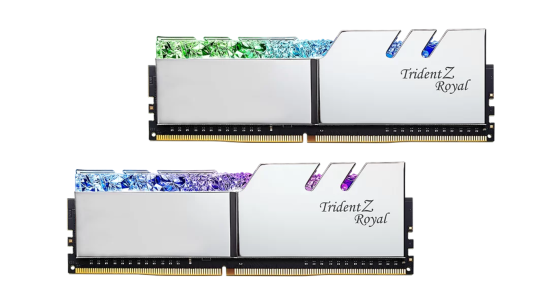 G.Skill Trident Z Royal RGB 32GB Kit (2x16GB) DDR4-3600MHz, CL42, 1.35V