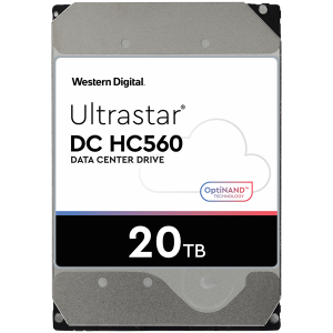 HGST/WD 20TB SATA 3 6GB/s 512MB 7200 ULTRASTAR DC HC560 512e