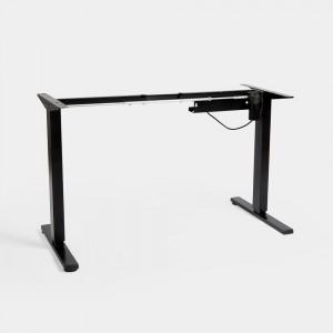 VonHaus električen Sit/Stand okvir za mizo črn