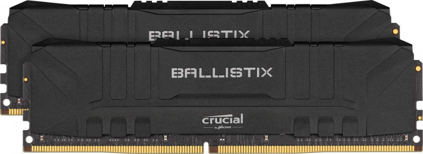 Crucial Ballistix Black 16GB Kit (2x8GB) DDR4-3000 UDIMM PC4-24000 CL15, 1.35V