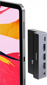 Ugreen USB-C na 2xUSB 3.0+HDMI+3.5mm+PD iPad Converter - box