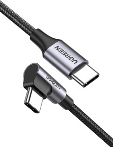  Ugreen USB-C na kotni USB-C kabel 60W 2M