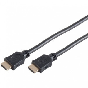 HDMI (M-M) 1,5 m 3D + Ethernet + 4K 60Hz pozlačen