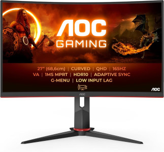 AOC CQ27G2S 27'' 165Hz QHD ukrivljen gaming monitor