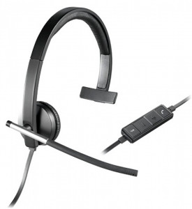 Logitech H650e slušalke, USB