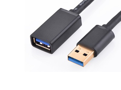 Ugreen USB 3.0 podaljšek (M na Ž) črn 1m - polybag
