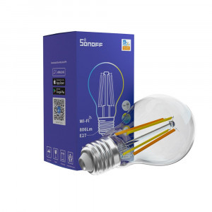 SONOFF Wi-Fi/Bluetooth pametna LED sijalka E27 9W, filament