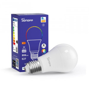 SONOFF Wi-Fi/Bluetooth pametna LED sijalka E27 9W RGB