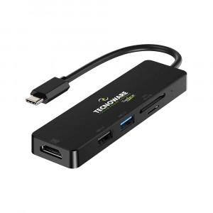 Tecnoware USB-C hub 5in1 HDMI in čitalnik kartic