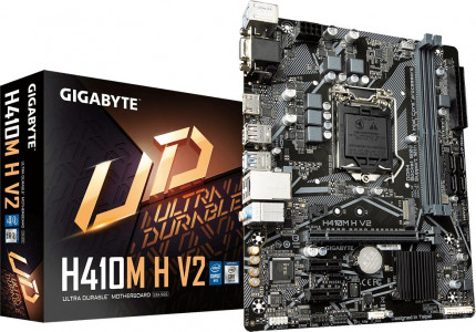 GIGABYTE H410M H V2, DDR4, SATA3, HDMI, USB3.2Gen1, LGA1200 mATX