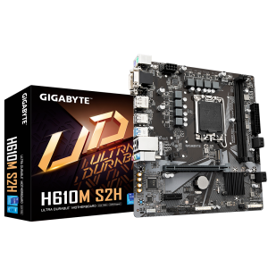 GIGABYTE H610M S2H, DDR5, SATA3, DP, USB3.2Gen2, LGA1700 mATX