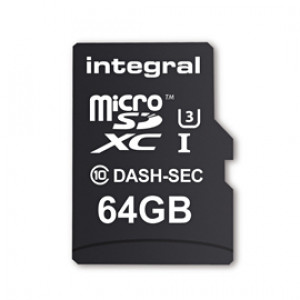 INTEGRAL 64GB MICRO SD KARTICA ZA VARNOSTNE KAMERE