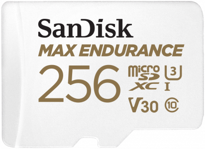 SanDisk MAX ENDURANCE microSDXC 256GB + SD Adapter
