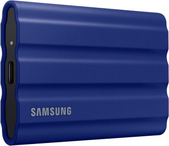 Samsung zunanji SSD 2TB Type-C USB 3.2 Gen2 NVMe, IP65, Samsung T7 Shield, moder