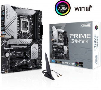 ASUS PRIME Z790-P WIFI, DDR5, SATA3, USB3.2Gen2x2, DP, 2.5GbE, 2x2 Wi-Fi 6, LGA1700 ATX