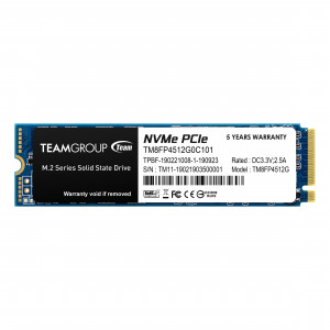 Teamgroup 512GB M.2 NVMe SSD MP34 3400/2000 MBs 3D NAND 2280