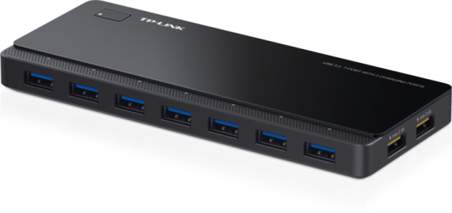 TP-LINK UH720 7 portni USB3.0 hub z 2 polnilnima portoma 5V/2.4A