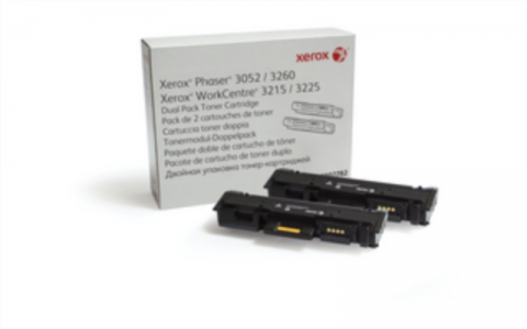 Xerox Toner, Ph3052/WC3215/WC3225, črna, 2*3k