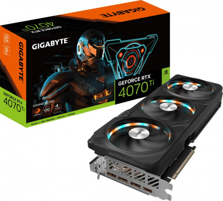 Grafična kartica GIGABYTE GeForce RTX 4070 Ti GAMING OC, 12GB GDDR6X, PCI-E 4.0
