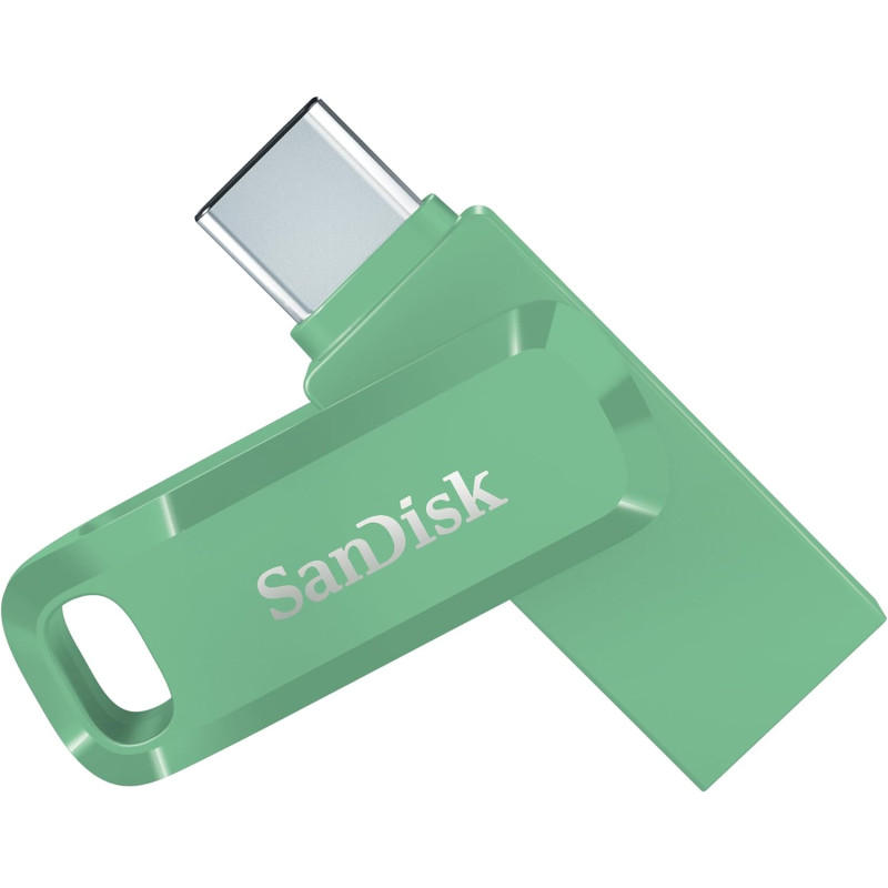 SanDisk USB 128GB Ultra Dual Drive Go USB Type-C 400MB/s - Green
