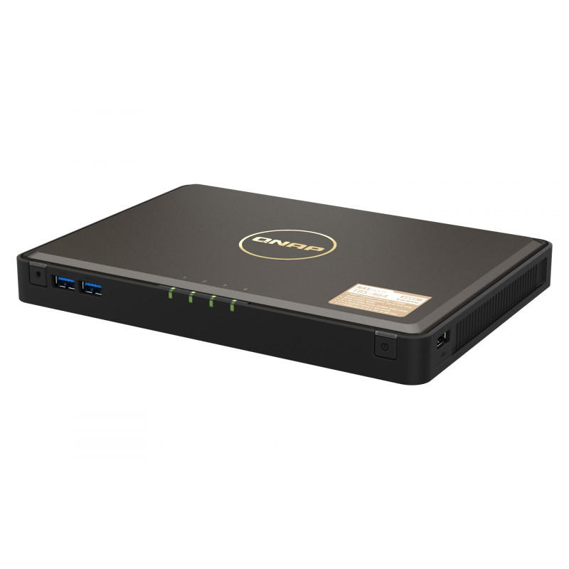 QNAP NAS for 4x NVMe SSD, 8GB ram, 2x 2.5Gb network