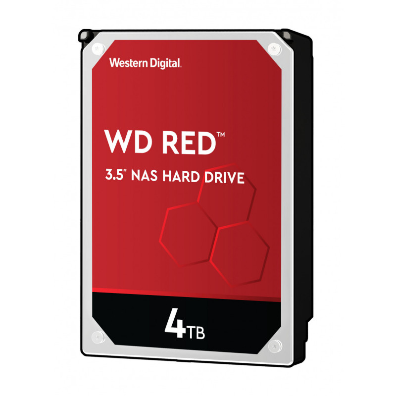 WD hard drive 4TB SATA3, 6Gb / s, 5400rpm, 256MB RED (WD40EFAX)