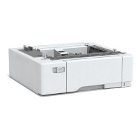 Xerox Tray for 550 sheets of paper with a built-in bypass tray for 100 sheets.