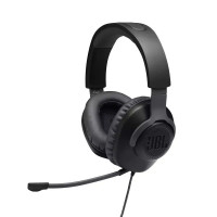 JBL Quantum 100 wired headphones, black