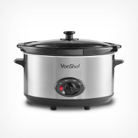 VonShef electric slow cooker 6.5L