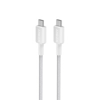 Anker 322 USB-C to USB-C braided cable 0.9m white