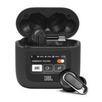 JBL Tour Pro 2 TWS wireless earphones with microphone, black.