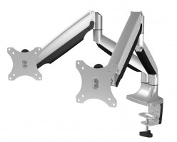 IcyBox dual desktop mount for monitor up to 32 ''