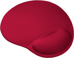 TRUST MOUSE PAD WITH GEL RED
