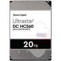 HGST/WD 20TB SATA 3 6GB/s 512MB 7200 ULTRASTAR DC HC560 512e