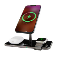 Intenso 3in1 magnetic wireless charger MB13 with power supply