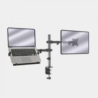 VonHaus dual desktop bracket for monitor and laptop