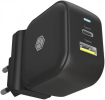 Icybox 38W dual QC 3.0 USB charger with PowerDelivery
