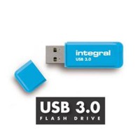 INTEGRAL NEON 16GB USB3.0 blue memory stick