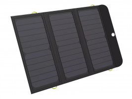 Sandberg solar panel - charger 21W 2xUSB+USB-C with built-in 10,000 mAh battery