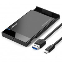 Ugreen 2.5 HDD case USB-C input black - box