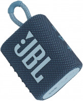JBL GO 3 Bluetooth portable speaker, blue