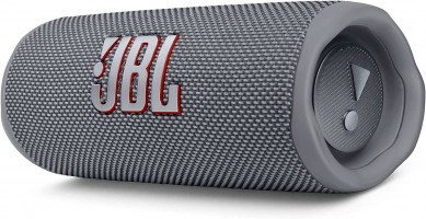 JBL Flip 6 Bluetooth portable speaker, gray