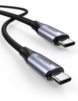 UGREEN USB-C 3.1 M/M Gen2 5A cable 100W 1m (black) - polybag