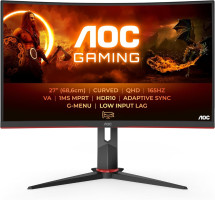 AOC CQ27G2S 27'' 165Hz QHD curved gaming monitor