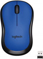 Logitech M220 Silent wireless mouse, blue