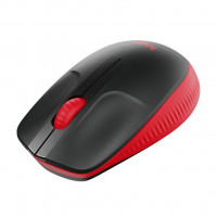 Logitech M190 Wireless Mouse, red