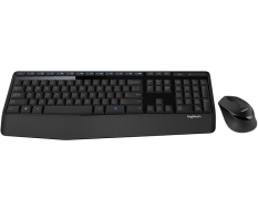 Keyboard + MOUSE Logitech Wireless Desktop MK345 Combo, SLO engraving