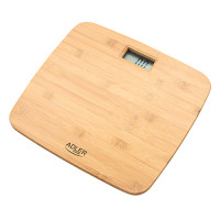 Adler personal scale bamboo AD8173
