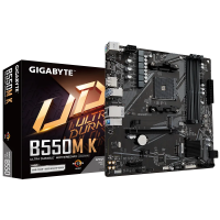 GIGABYTE B550M K, DDR4, SATA3, USB3.2Gen1, DP, AM4 mATX