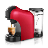 Ufesa Bellagio Red coffee machine with multiple red capsules 1400W